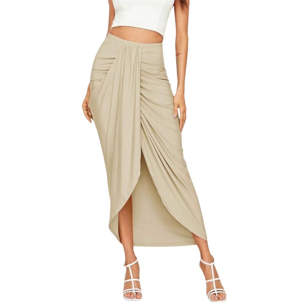 Beige Summer Skirt (S)